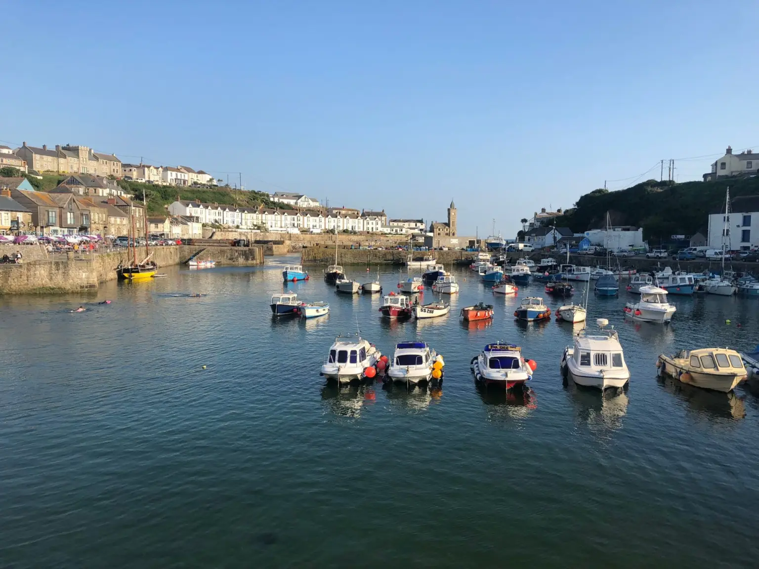 Porthleven harbour, Cornwall